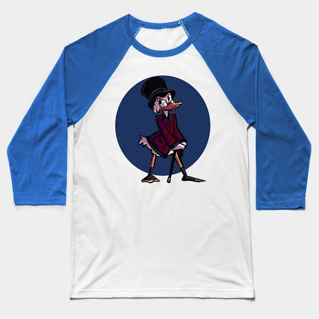 scrooge mcduck Baseball T-Shirt by inkpocket